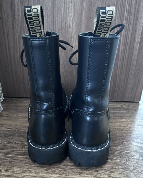 Glany STEEL BLACK 10 dziurek