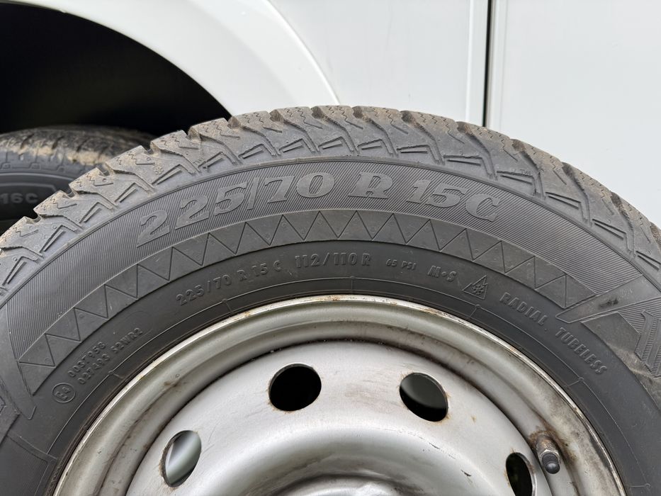 Koła zimowe Fiat citroen 5x118   kamper 225/70/15C