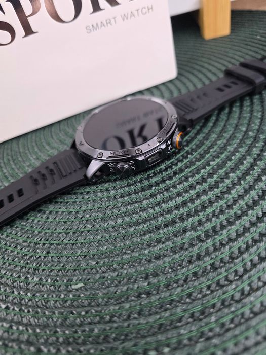 Smartwatch  wodoodporny IP69 AK87, AMOLED GPS,trybów sportowych,