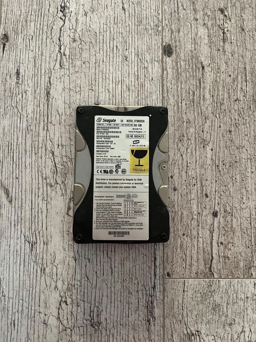 Nowy dysk twardy Seagate 80GB HDD