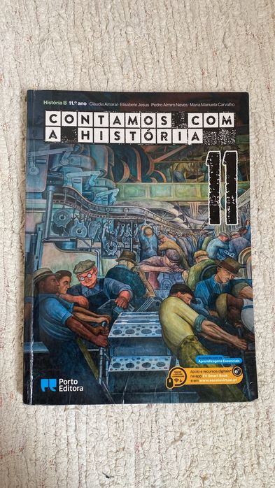 Manual Contamos com a história 11 Porto Editora