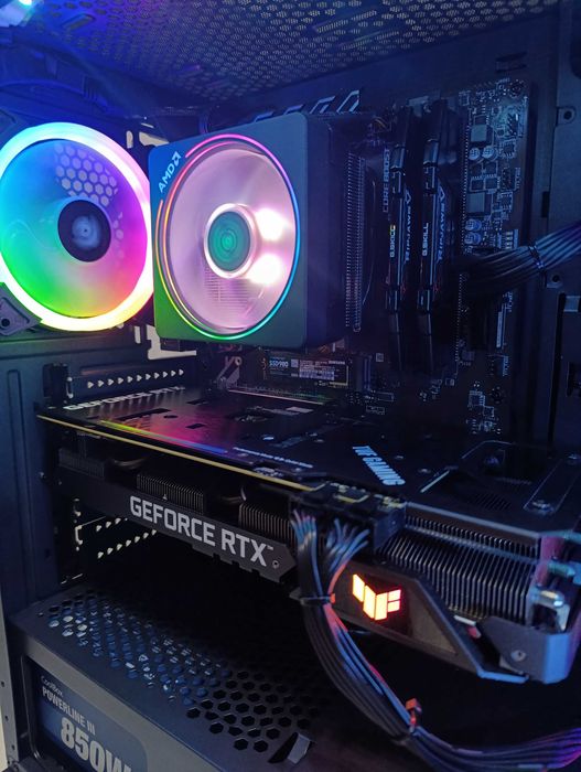 PC Gaming Ryzen 7 5700x, Rtx 3070, 16gb RAM, SSD+Hdd