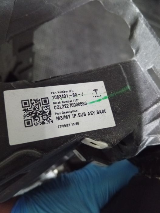 Tablier Tesla 3 2022