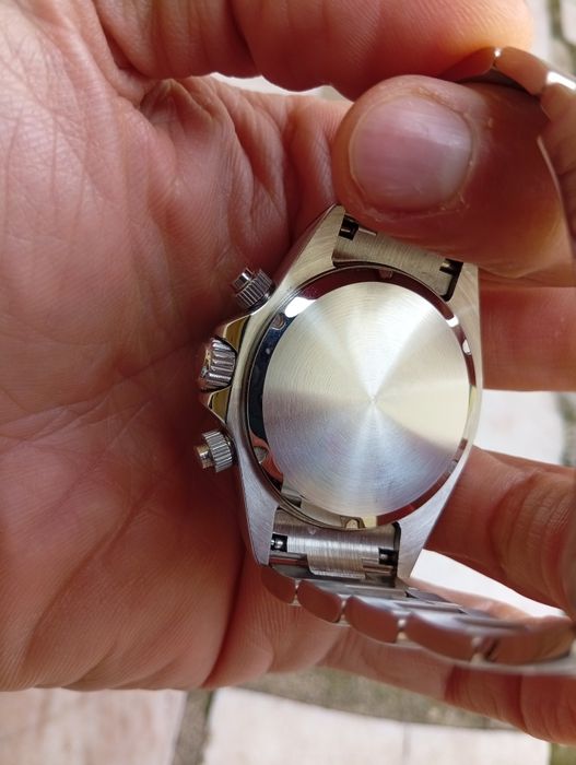 Cronógrafo azul VK Quartz