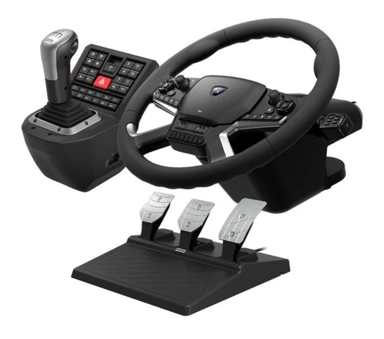 Hori Force Feedback Truck Control System Volante de Corrida para Camião