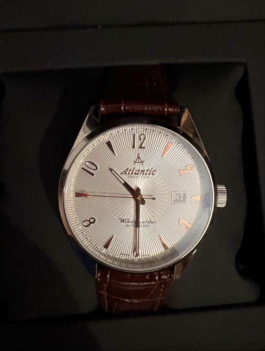 Męski zegarek automatyczny Atlantic Worldmaster 51752.41.25R | Stan idealny | Gwarancja