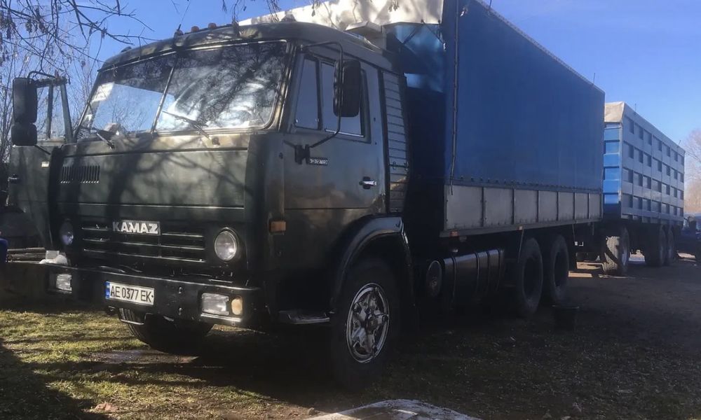 Камаз 53212 ЕВРО 1 контейнеровоз/зерновоз