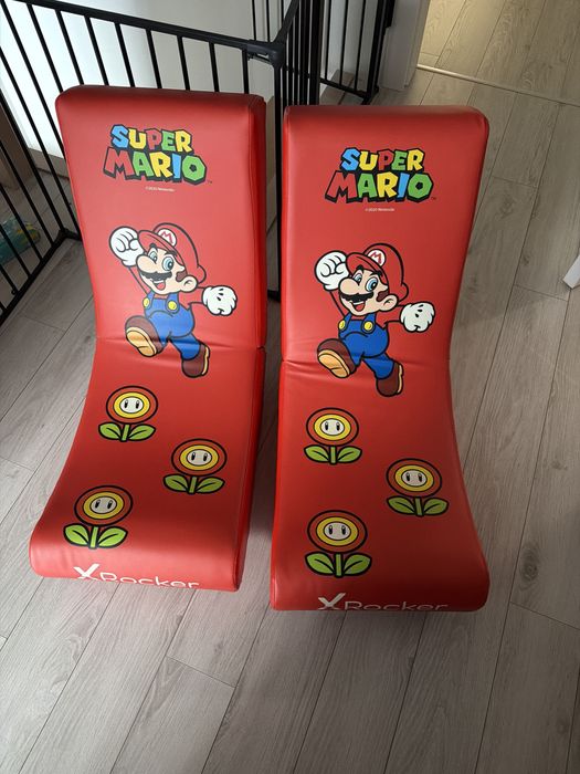 Xrocker Mario fotel gamingowy 2szt Nintendo