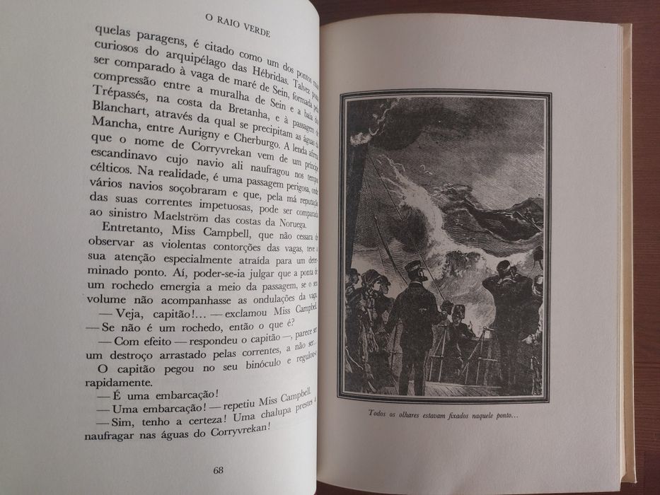 L " O Raio Verde " de Julio Verne (Optimo Estado)