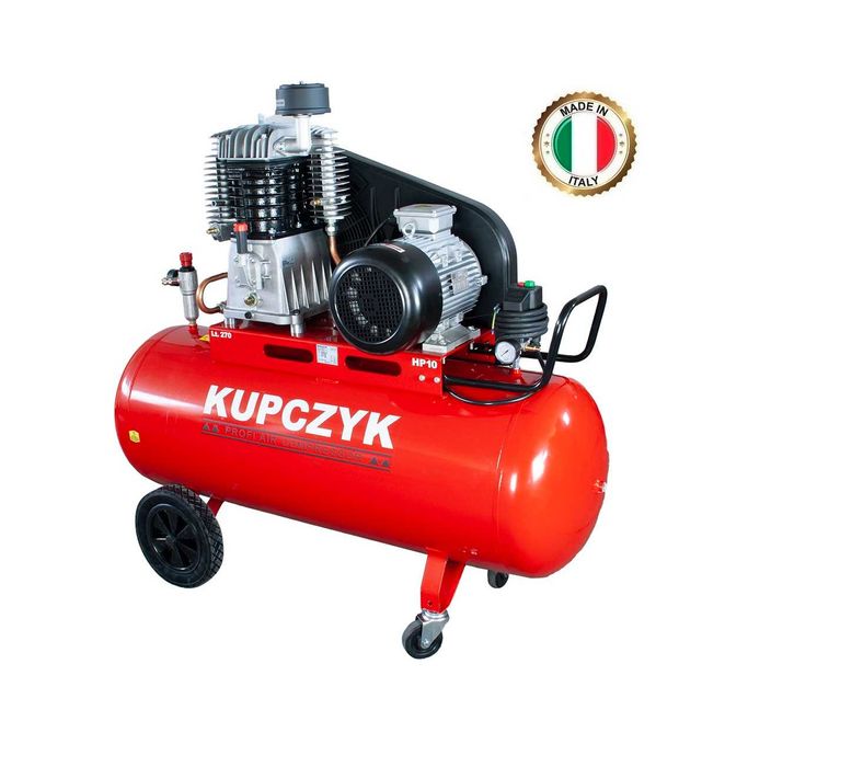 Kompresor Tłokowy Olejowy Sprężarka 1400 L/min 270 L 7,5kw Dostawa 0zł