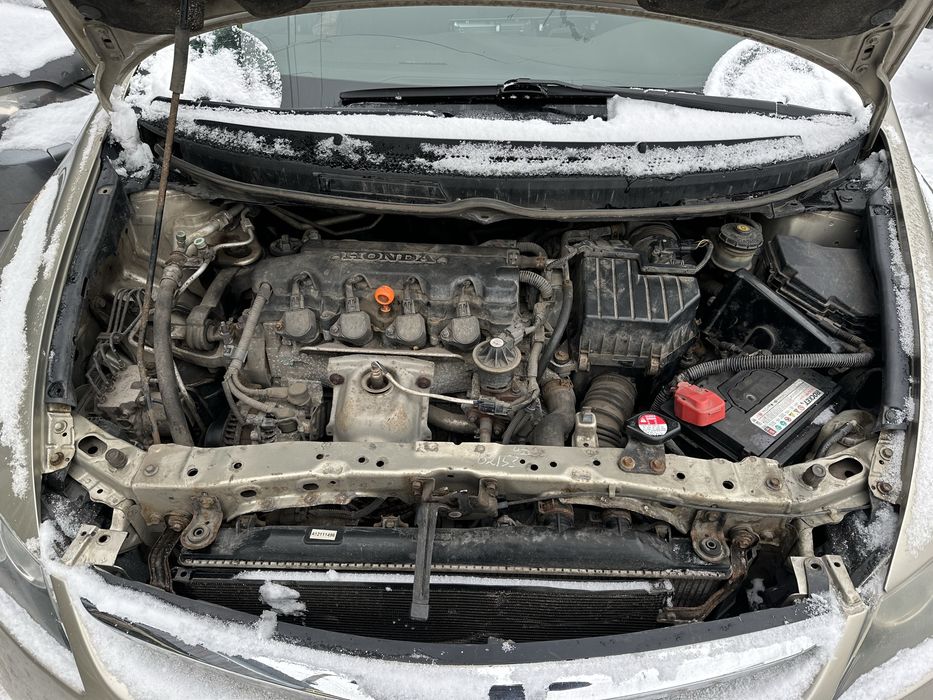 Хонда Сивик после  ДТП на ходу