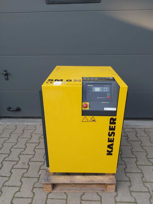 Sprężarka Kompresor Śrubowy KAESER 5,5 kw 15 bar idealna do cięcia laserem