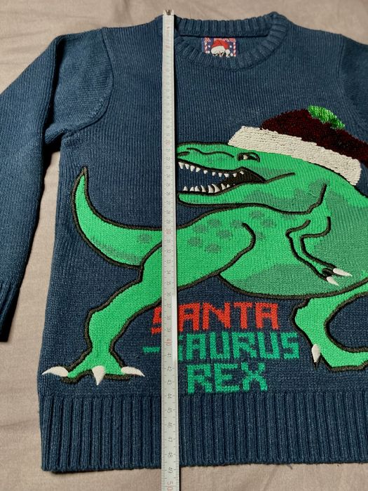 Świateczny sweterek dla chlopca  5-6lat