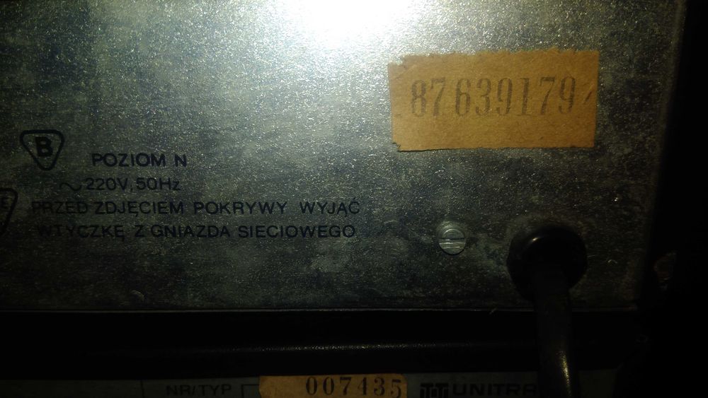 Unitra deck oraz tuner