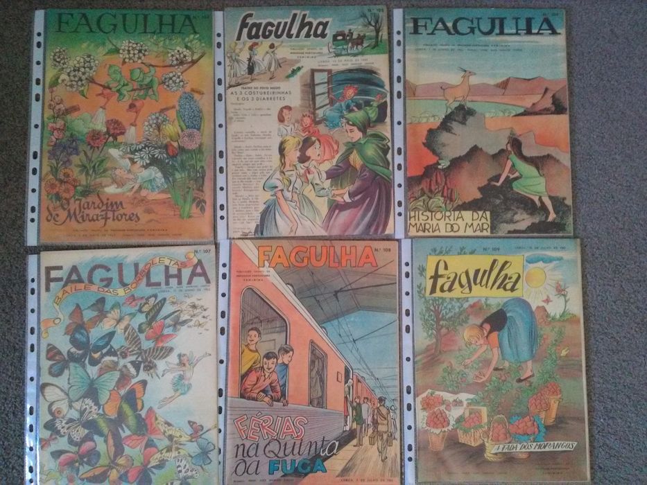 Revistas antigas Fagulha