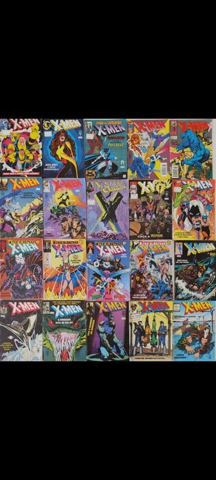 46 revistas X-MEN