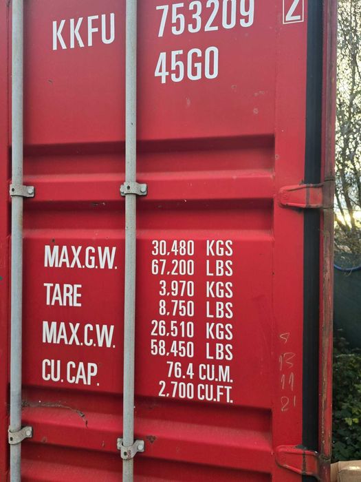 Magazyn Skawina Kontener magzynowy