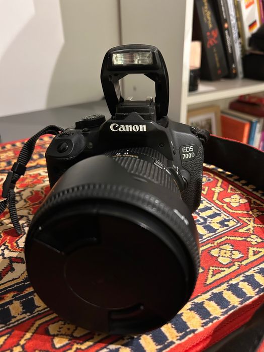 Canon 700D + Sigma 17-50 f/2.8 + Yongnuo YN-565EX II + statyw Hama