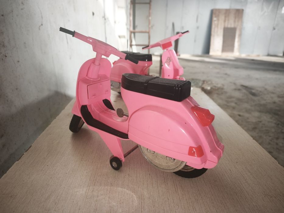 Lote 2 scooters Nancy rosa para bonecas