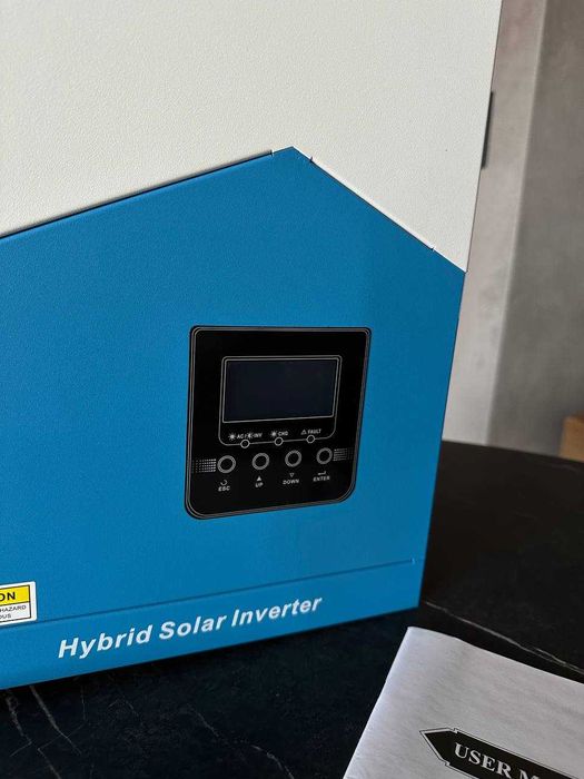 Інвертор 2.0kW | EASUN SMH | Сонце + мережа + зарядка АКБ 12V 12В WiFi