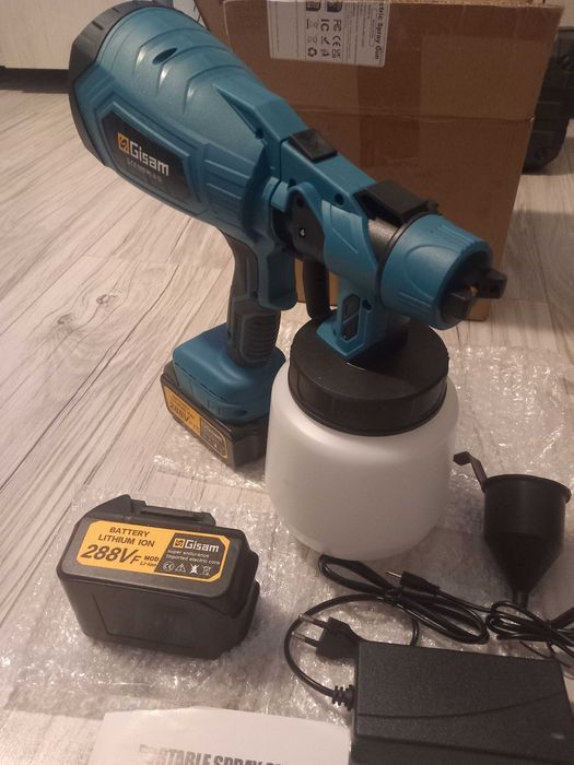 Akumulatorowy pistolet natryskowy 1000ML