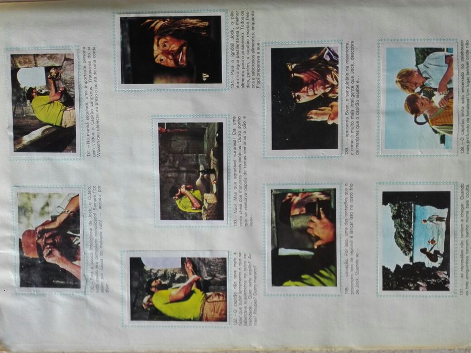 Pippi - Meias Altas, caderneta de cromos (completa)