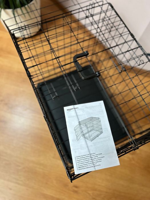 Klatka dla psa / DRUCIANA/ AMAZON BASIC / składana- NOWA