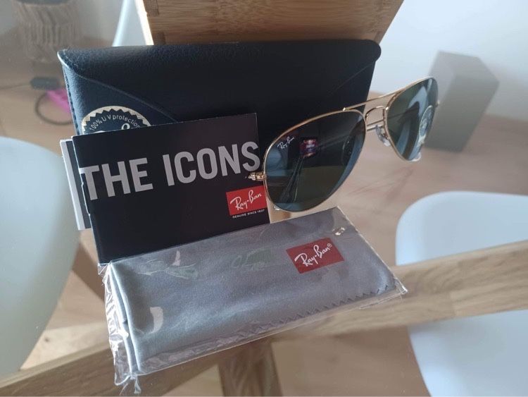 Óculos rayban aviator G15 novos