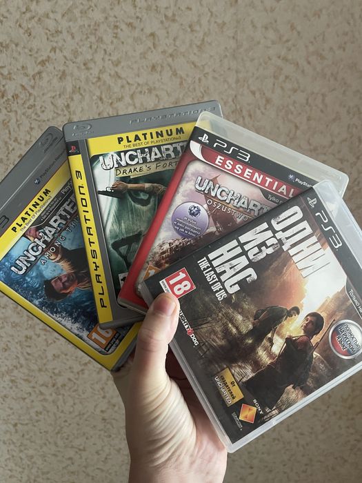 PS3 The Last Of Us та Uncharted (1-3)