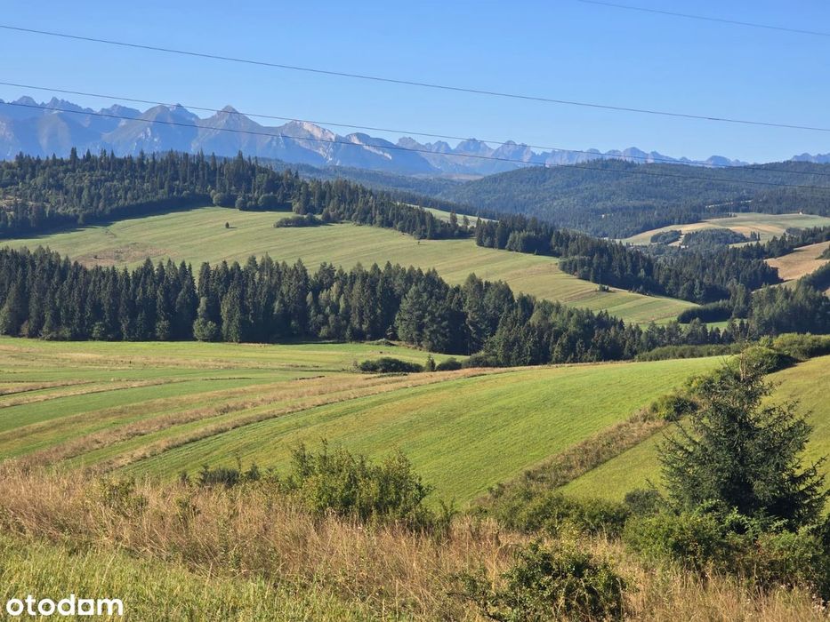 Działka z panoramicznym widokiem na Tatry – Niedzica - Więcej
