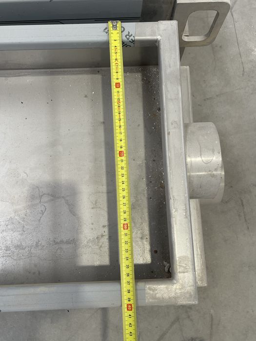 Caleiras / Tabuleiros Industriais Inox 2,30m – 4 Unidades