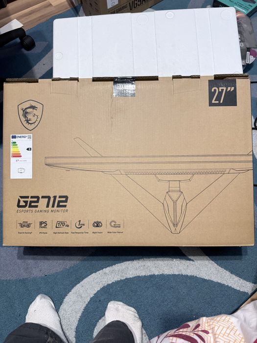 Геймерський монітор msi g2712