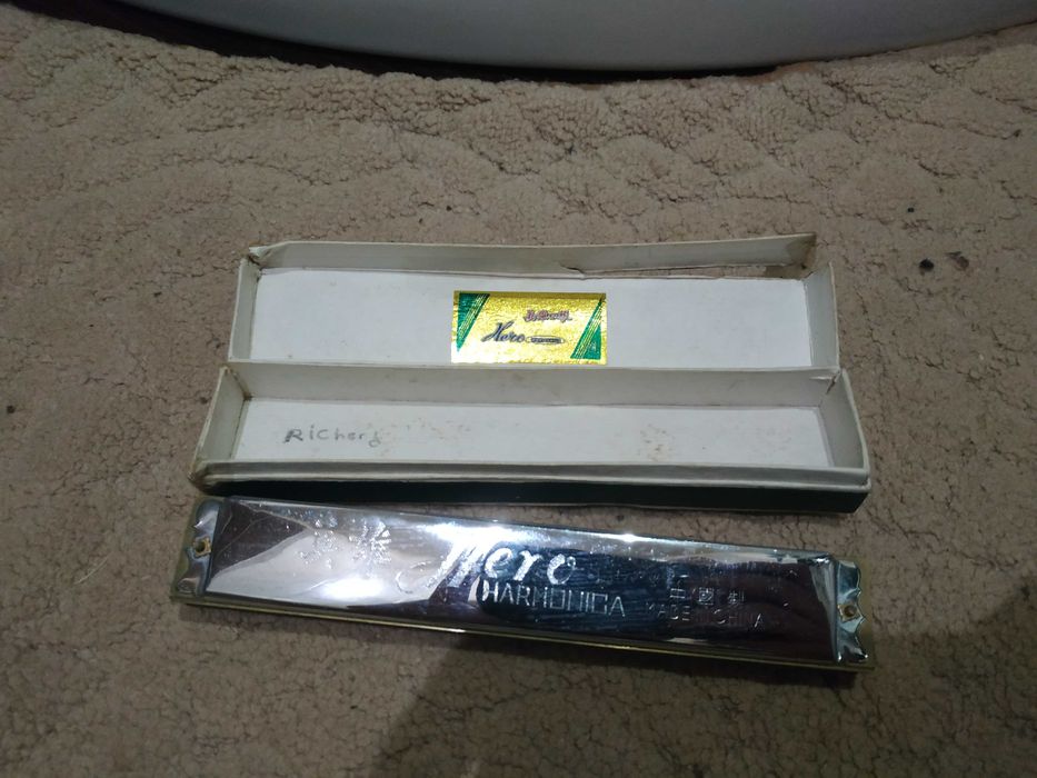 Губная гармошка Оригинальная губная гармоника Hohner Hero в коробке