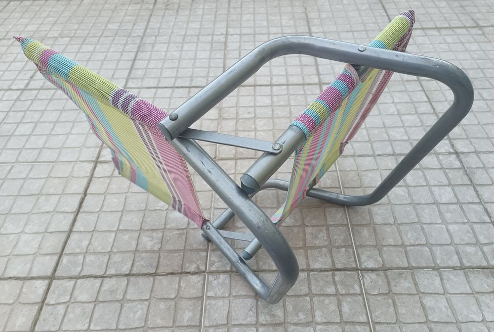 Cadeira de praia dobrável