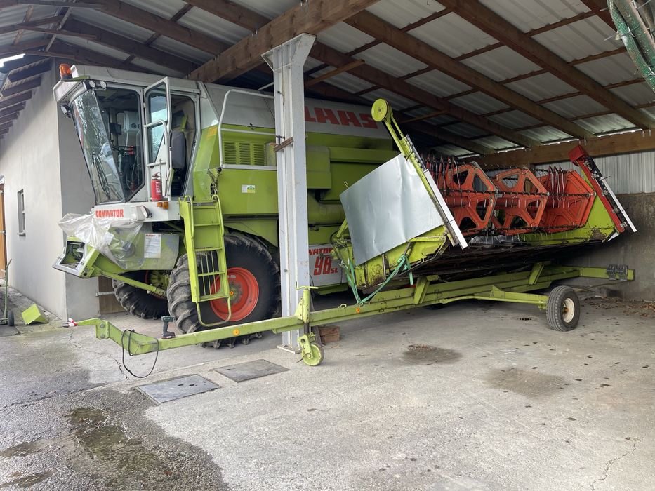 Claas 98,88 SL Mercedes Klima stół do rzepaku.