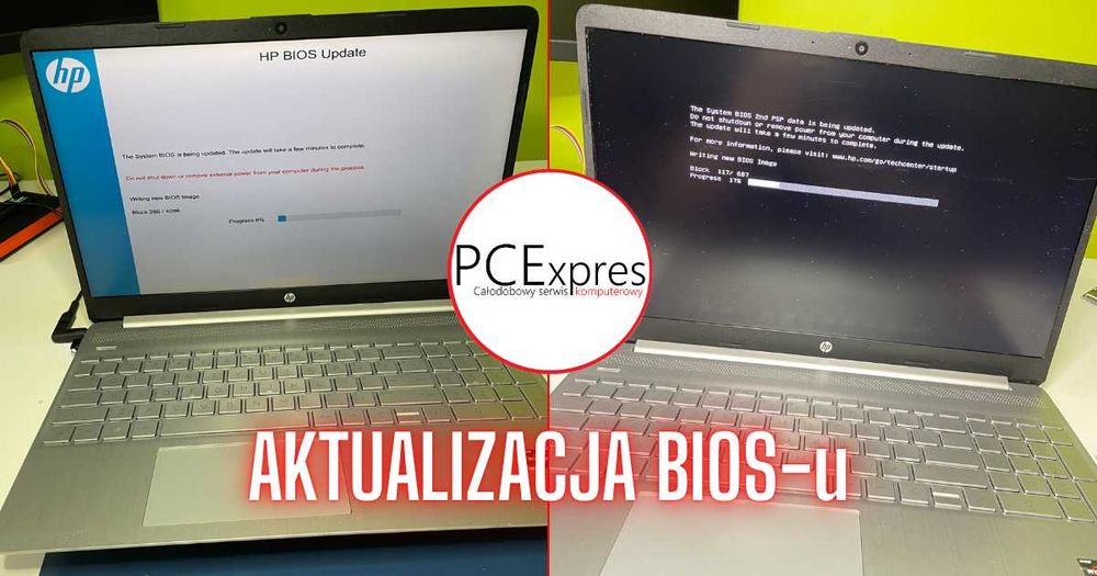 Czarny Ekran? Naprawa i Programowanie BIOS PCExpres Warszawa