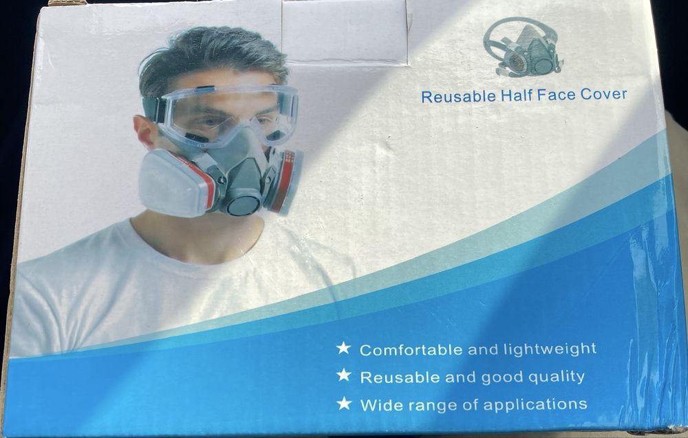 Mascara de gas / respiradouro para spray (novo)