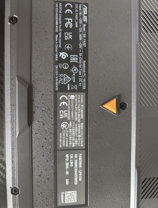 Jak nowy Asus TUF Gaming A15 rtx 4060