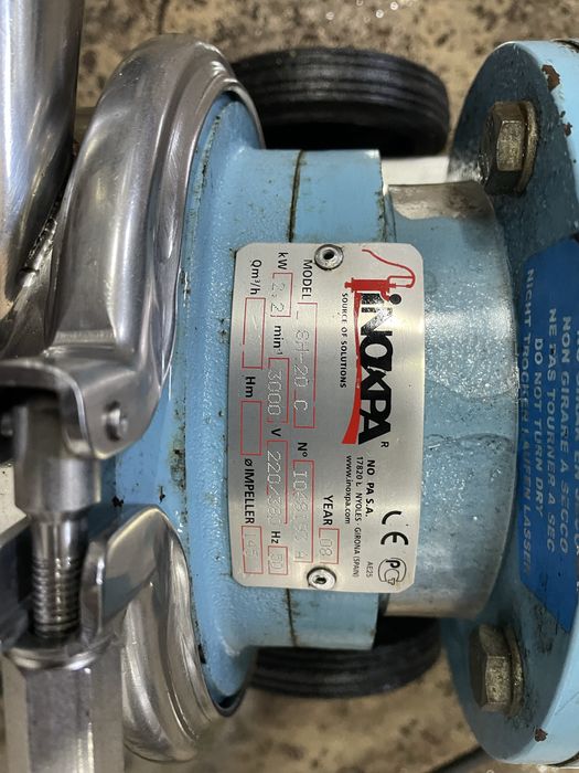 Bomba Vinho Transfega Trifasica