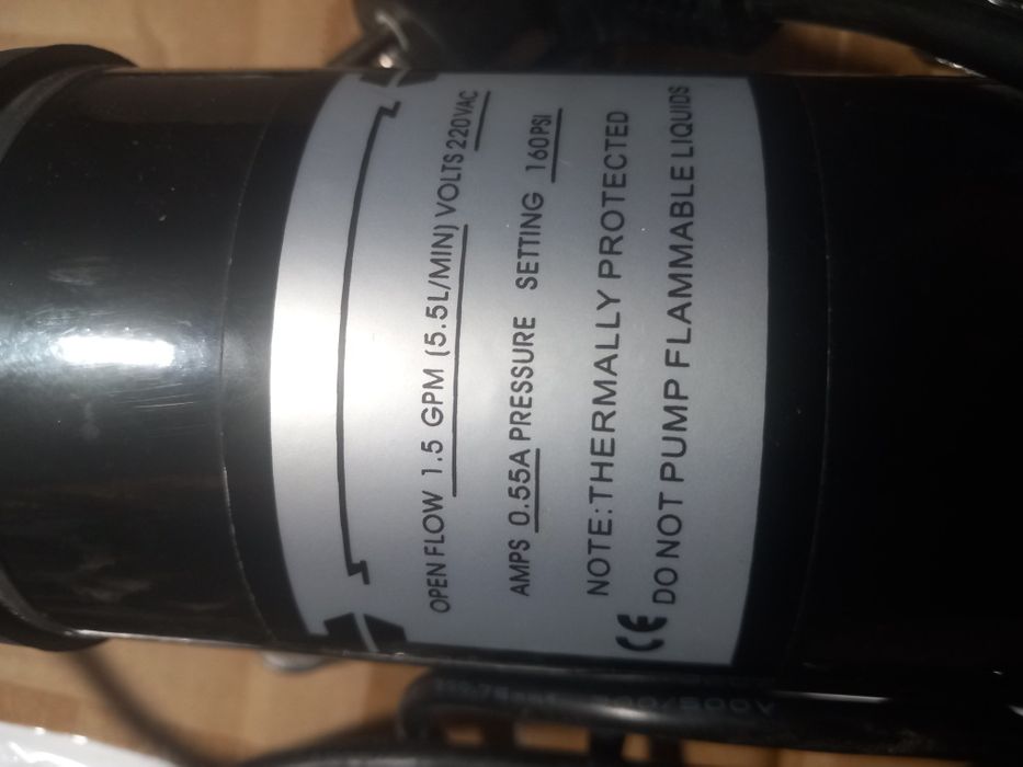 Bomba de agua de alto rendimento