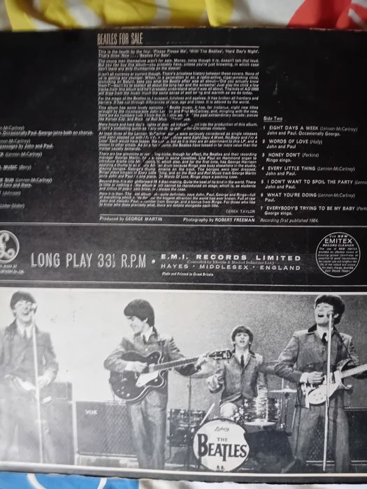 Vinil raro The Beatles 1965