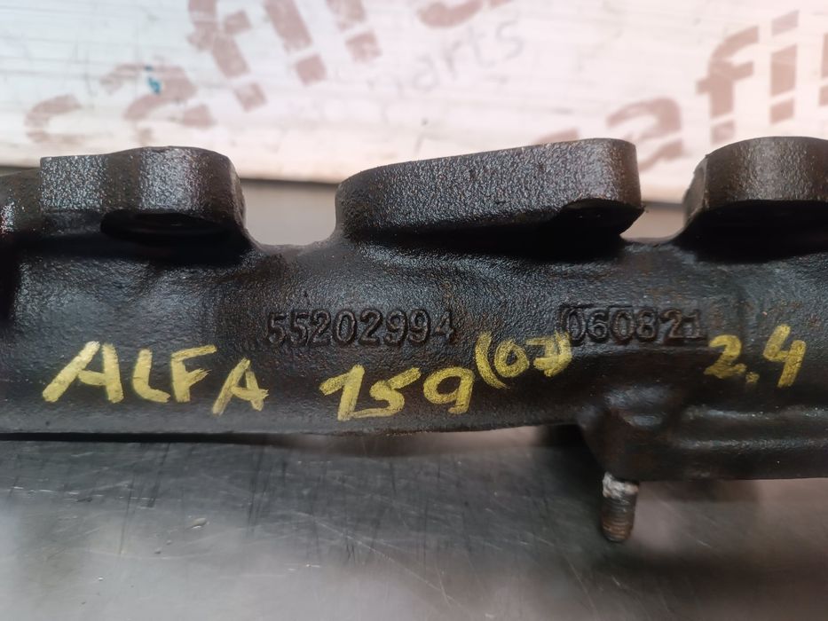 Coletor Escape 55202994 - ALFA ROMEO 159