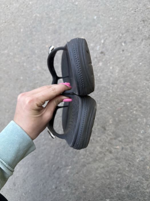 шлепанцы тапочки crocs m8 w9 вьетнамки тапки 40 41 размер