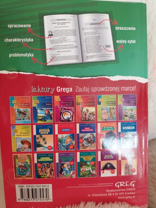 Książka tajemniczy ogród