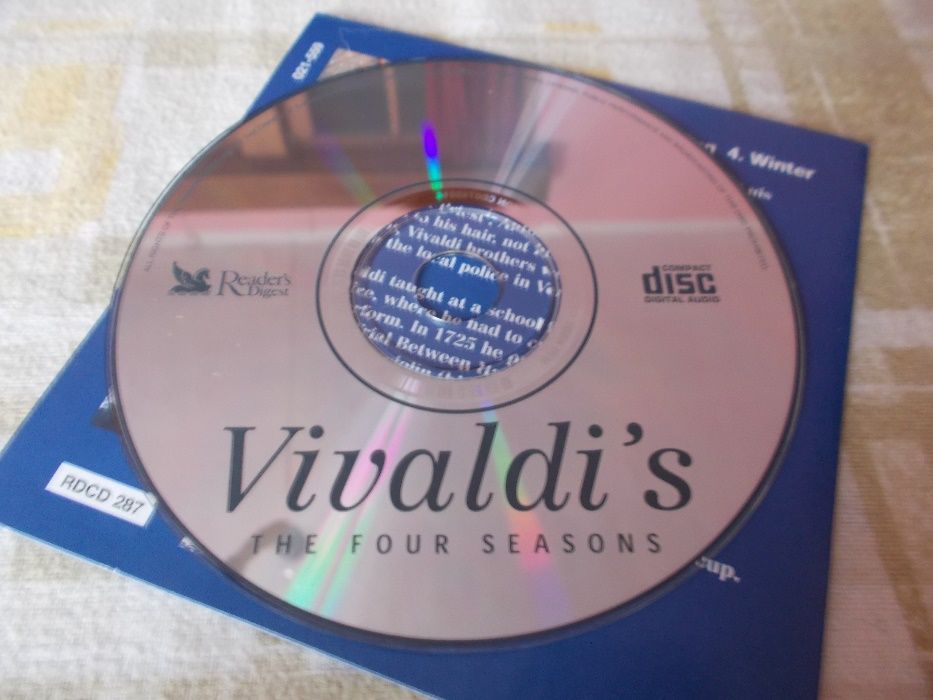 Vivaldi the four seasons cd