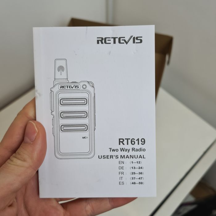 Рації RETEVIS RT619 2 шт