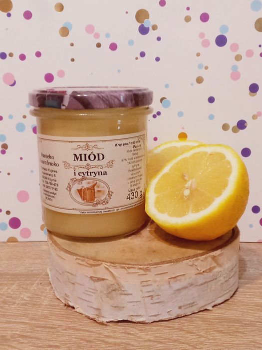 Miód kremowany z owocami