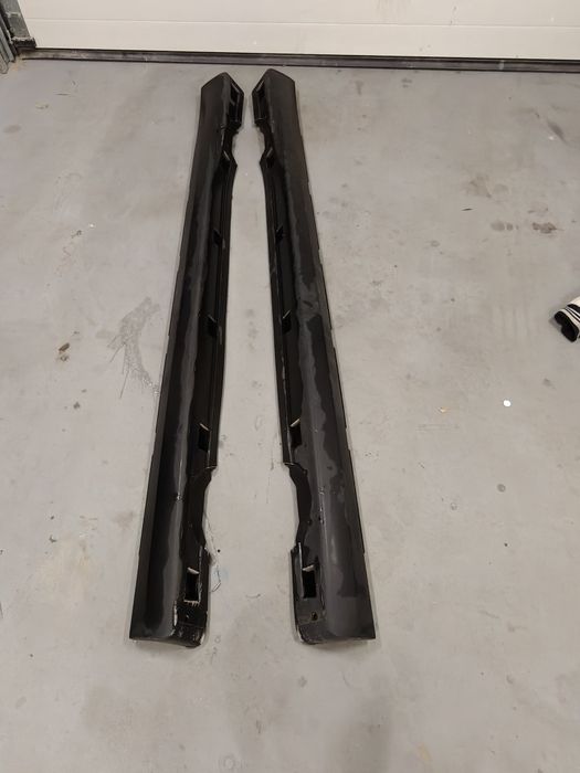 Progi OPC Vectra c GTS sedan czarne