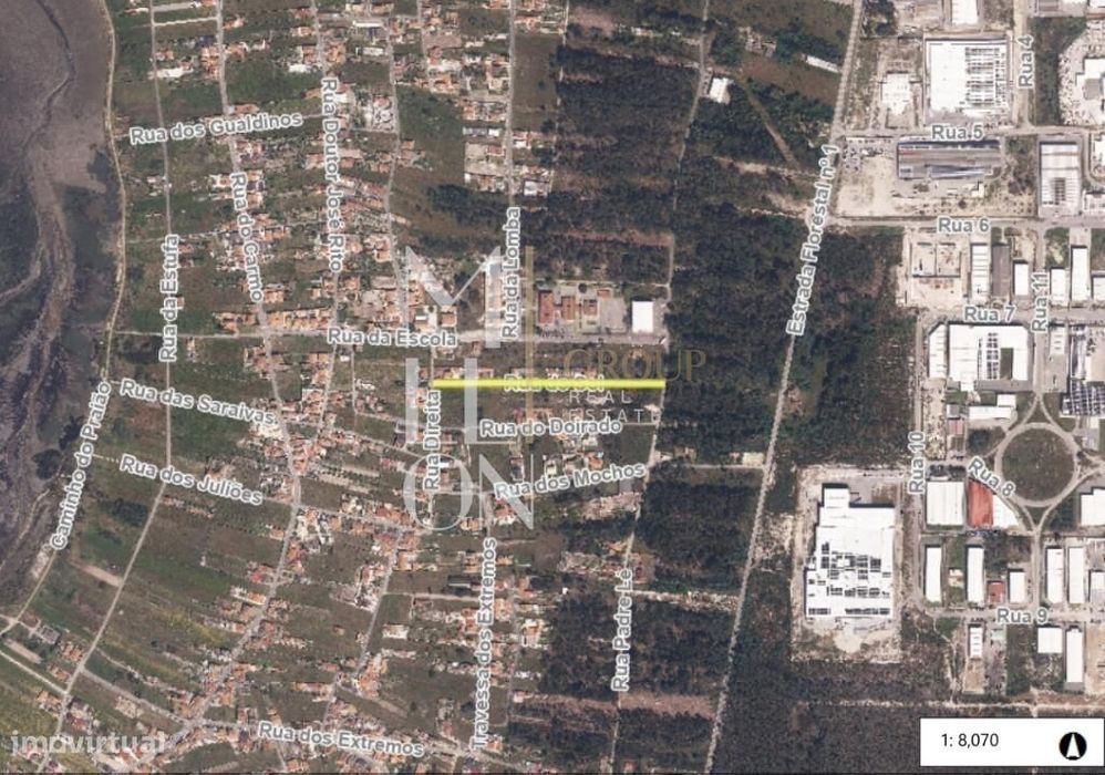 Terreno Urbanizável – Gafanha da Encarnação-  5 min praias- 10 min Ave