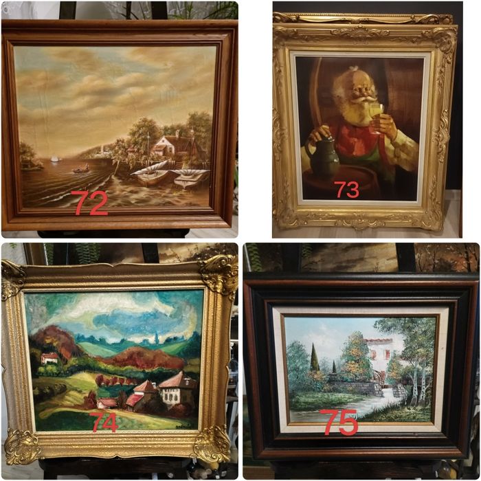 Pejzaż, portret, martwa natura - obraz olejny